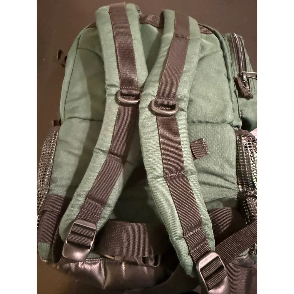 Cabelas Outdoor Gear Backpack Forest Green Fishing Hiking Daypack Bag